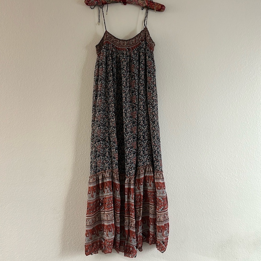 ULLA JOHNSON Silk Midi Length Dress